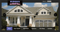 Desktop Screenshot of huroniaoverheaddoors.com
